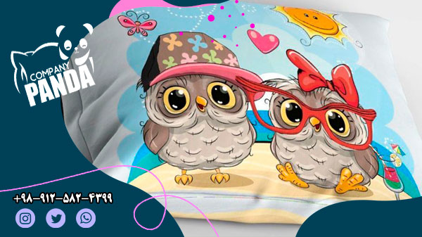 روبالشی عروسکی سه بعدی برای صادرات
