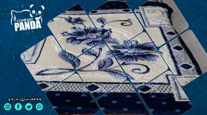 قیمت پتو دونفره گل برجسته زنبق کارخانه قم