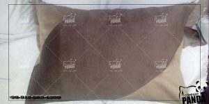 روبالشی مخمل دو رنگ