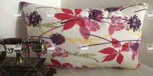 روبالشی مخمل گل برجسته