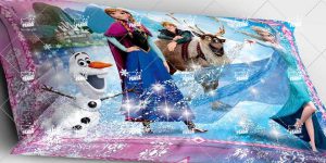 روبالشی پارچه ای طرح دار