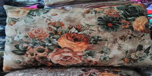 قیمت عمده روبالشتی مخمل نقره کوب در تهران