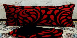 روبالشی سه بعدی مخمل